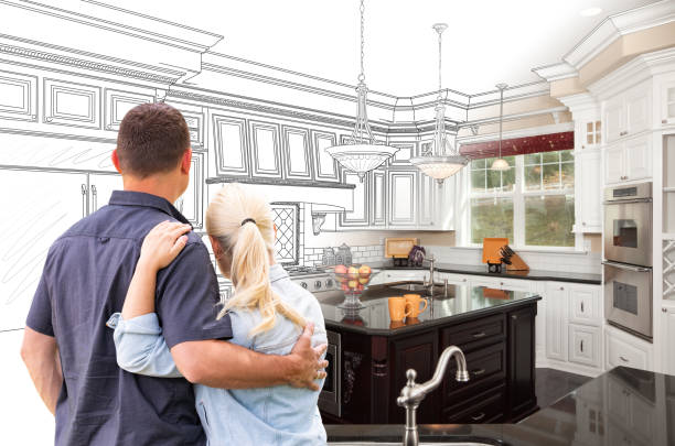 Professional Kitchen Island Installation technician working in Rush City, MN